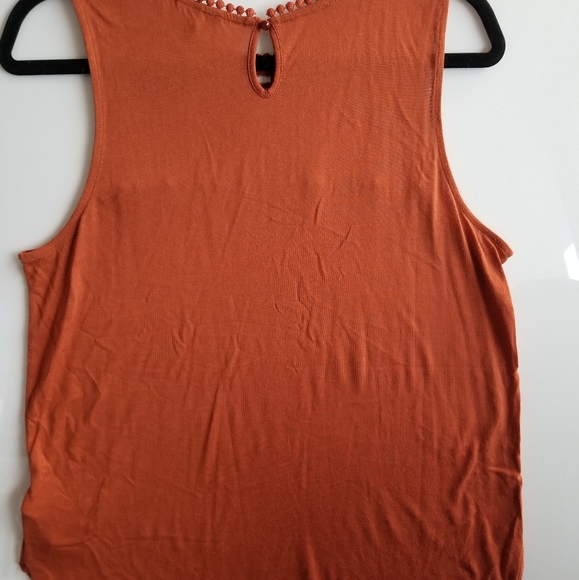 H & M top burnt orange/red fits small to medium - Picture 5 of 5